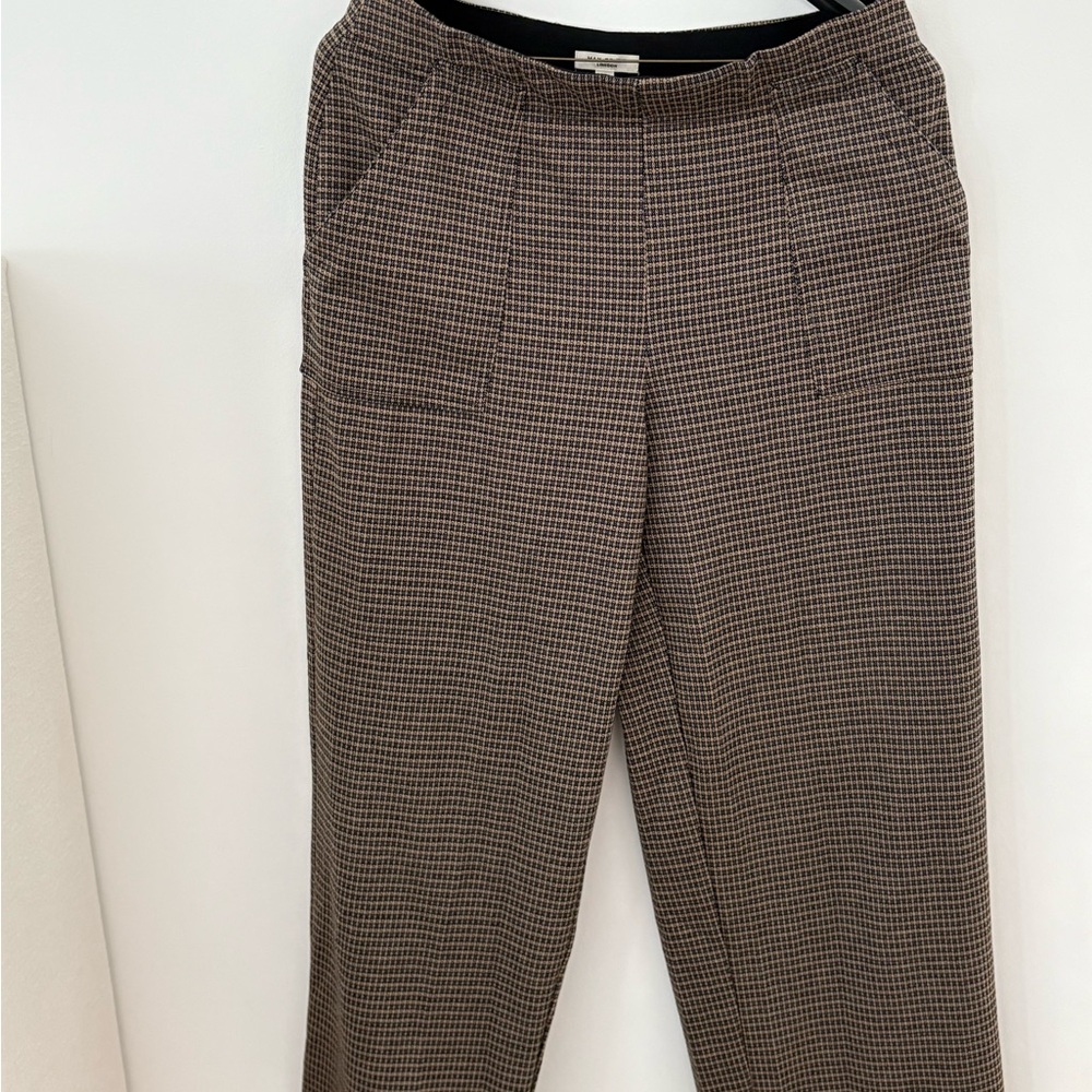 Max Studio brown  and Black Trousers - Picture 2 of 4
